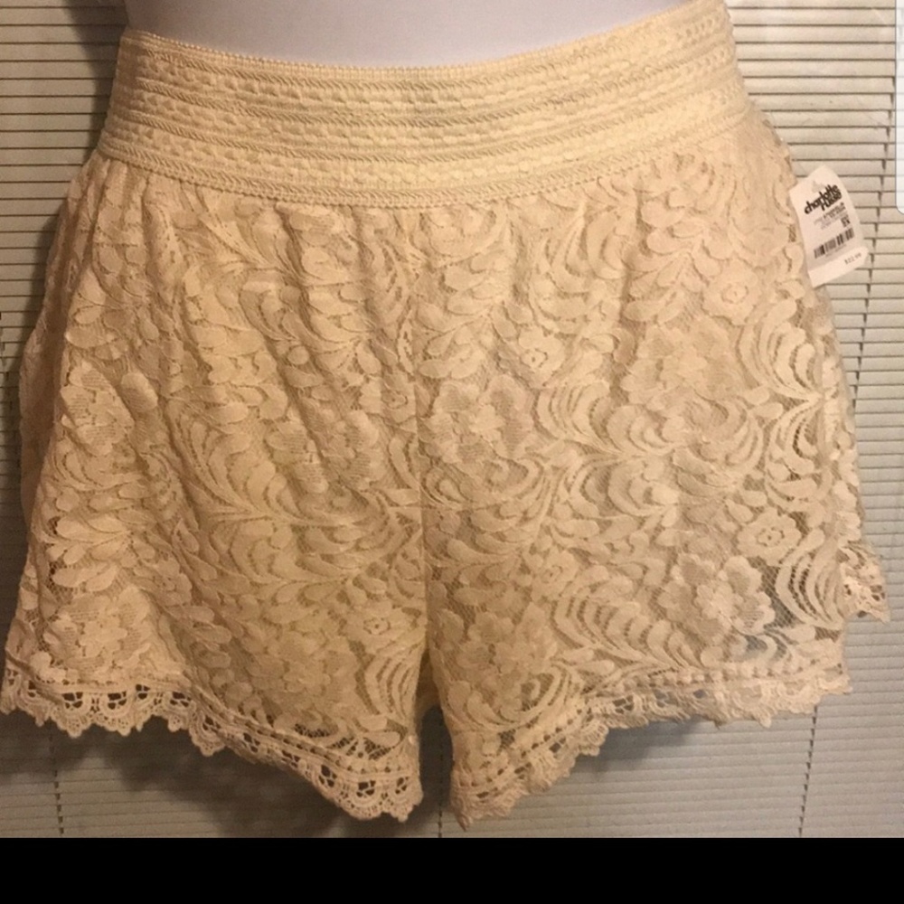Crochet shorts